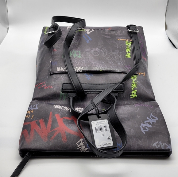 DKNY Tilly Flap Backpack NWT - Picture 4 of 6